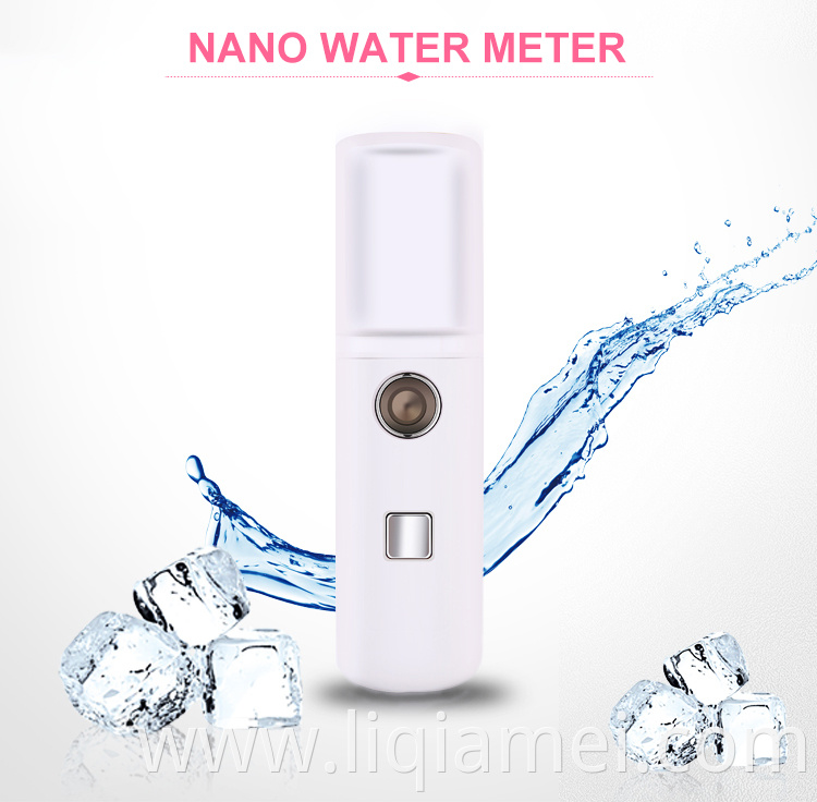 Electric Facial Mist Spray Vaporizador Mini 30ML Usb Rechargeable Face Humidifier Nano facial Steamer Sprayer